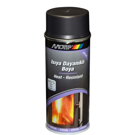 MOTİP-ISIYA DAYANIKLI BOYA-690 C-SPREY-400 ML-GRİ