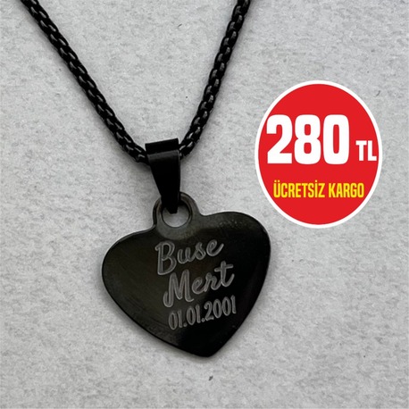 Kişiye Özel Sevgili Kolyesi