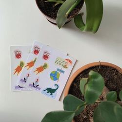 Vegan / Vejetaryen Sticker Paketi