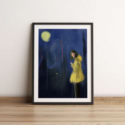 Moon Print (Baskı)