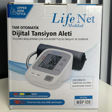 TANSİYON ALETİ LİFENET WBP108