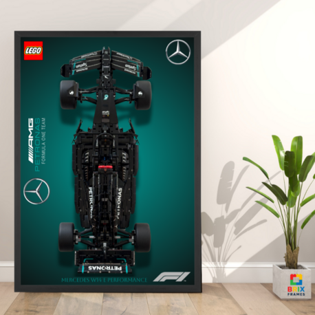 LEGO® Ferrari Limited Edition 3'lü Çerçeve (55x28 cm) | Brix Frames