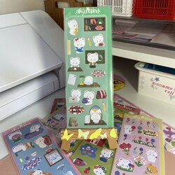 öğrenci ayı sticker