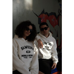 Oversize Unisex Baskılı Sweatshirt 
