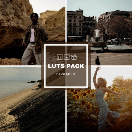 Dark Mode - LUTs Pack