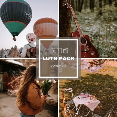 Bohemian - LUTs Pack