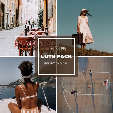 Bright And Airy - LUTs Pack