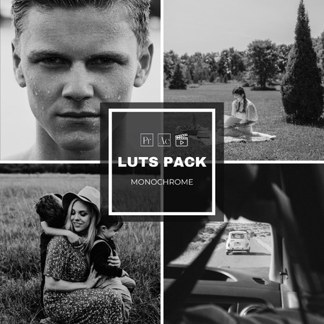 Monochrome - LUTs Pack