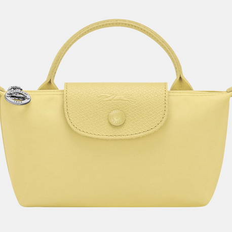 Longchamp Pouch Lime