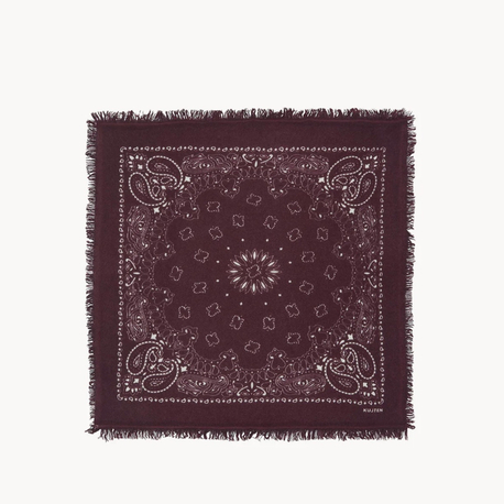 Kujten Small Bandana Hachi Burgundy 