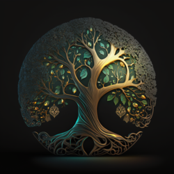 tree of life - green