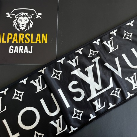 Louis Vuitton Desenli Siyah Torpido Örtüsü