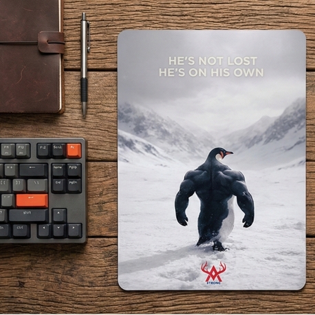 Penguin Mentality Mousepad