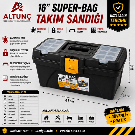 16” Super-Bag Takım Sandığı