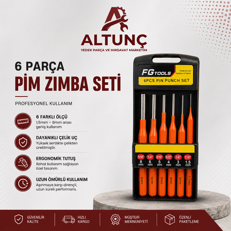 6 Parça Pim Zımba Seti