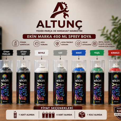 EKİN marka 400 ML sprey boya