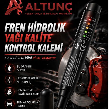 Fren Hidrolik Yağı Kalite Kontrol Kalemi