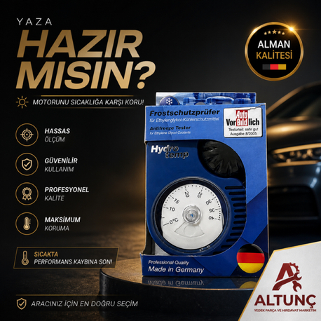 Antifriz Ölçer (Antifreeze Tester) – Profesyonel Kullanım