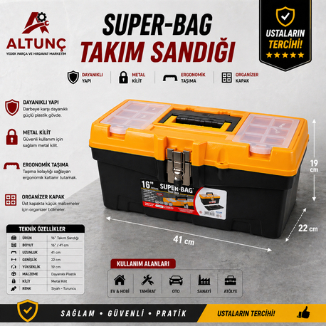 16” Super-Bag Takım Sandığı 