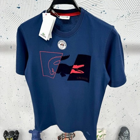 Lacoste Regular Size Lacivert T-Shirt