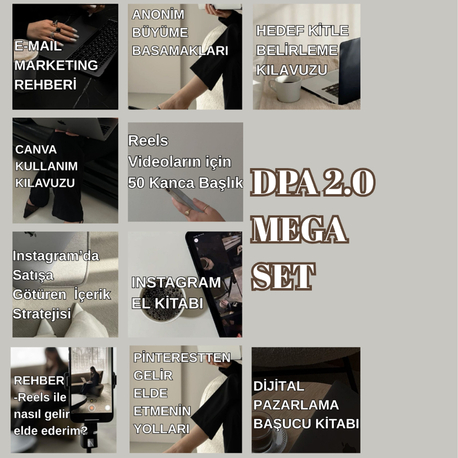 DPA MEGA PAKET + DANIŞMANLIK +HEDİYELER