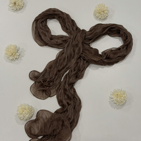 • Crinkle şal (BRONZ)