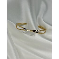 ÇAPRAZ GOLD KELEPÇE