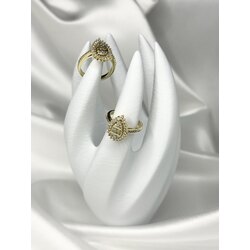 GOLD PIRLANTA DAMLA MODEL YÜZÜK