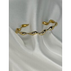 ZİGZAG AYARLANABİLİR GOLD KELEPÇE