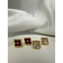 BUCCELLATİ MODEL SEDEFLİ KÜPE