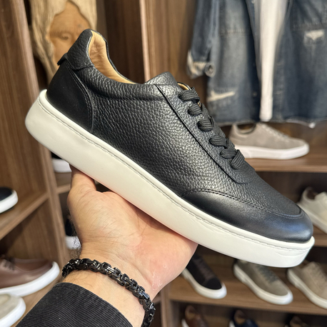 Dune Strider Hakiki Deri / Astarsız / Premium Kalite / Siyah
