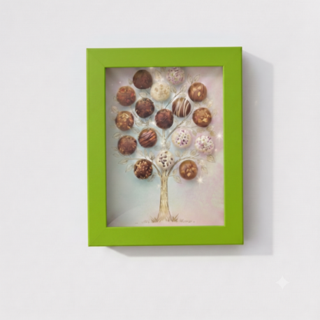 2026 MODEL • GOLDEN TREEE CHOCOLATE • LUXURY BOX YEŞİL ( 29x21x3 CM ) ( 5 ADET )
