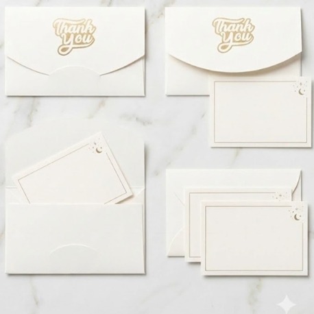 THANK YOU ZARF- MEMNUNİYET KARTI(8X13)(25ADET)