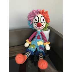 amigurumi palyaço