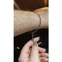 Harf Detaylı Bileklik -Tek-