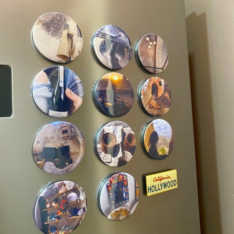 12'li Set Fotoğraf Baskılı Açacak Magnet (Bez Kese Hediye)
