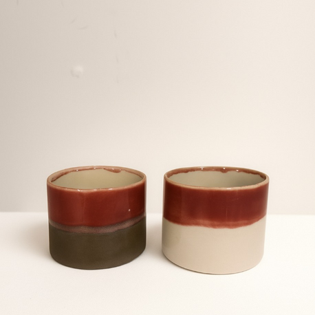 No:2 Due - Fuoco Porselen Bardak 2'li Set