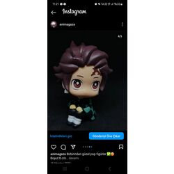 tanjiro pop figür 