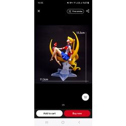 sailor moon figür 