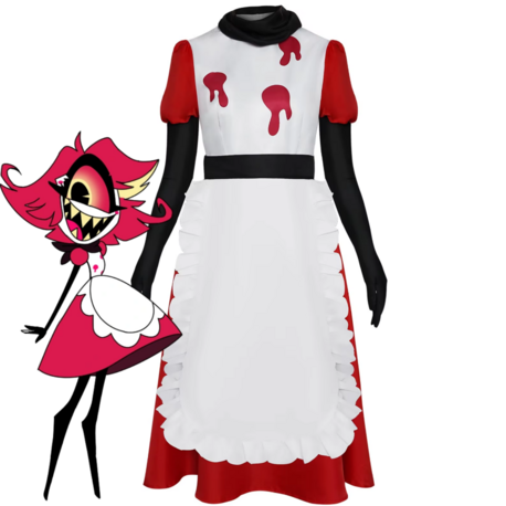 Niffty Cosplay (Ve Peruk) Hazbin Hotel