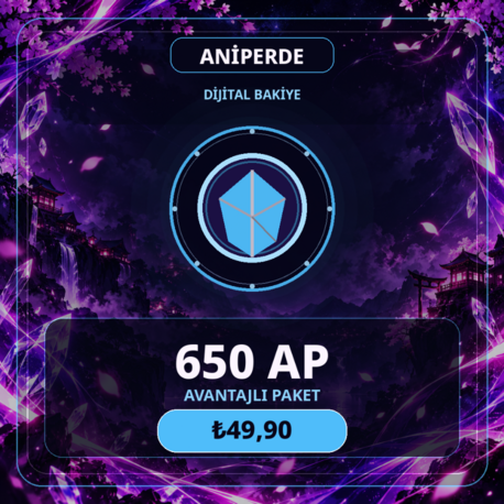 ANİPERDE 650 AP Coin