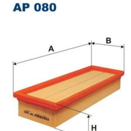 FİLTRON AP 080 HAVA FİLTRESİ