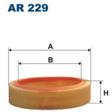FİLTRON AR 229 HAVA FİLTRESİ R9-R11-R19 1.4