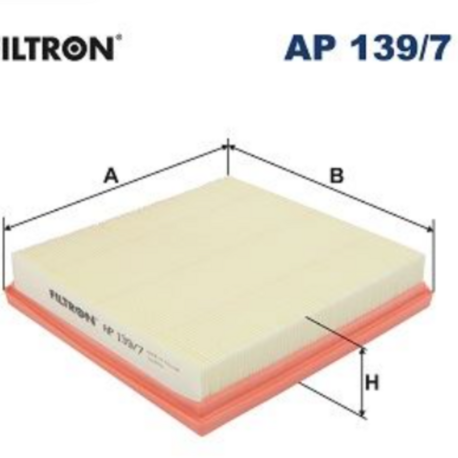 FİLTRON AP139/7 HAVA FİLTRESİ