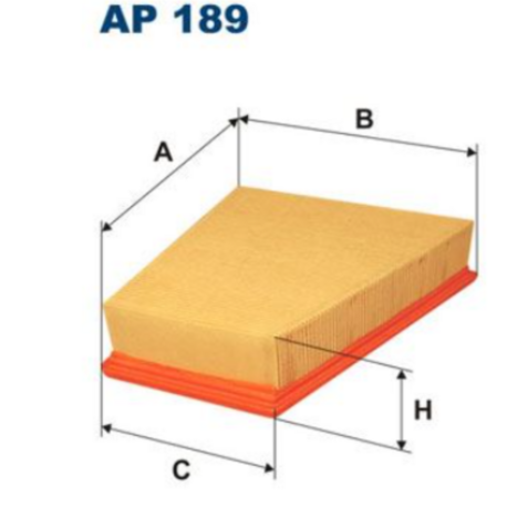 FİLTRON AP 189 HAVA FİLTRESİ