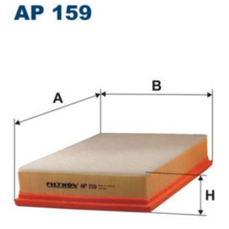 FİLTRON AP 159 HAVA FİLTRESİ