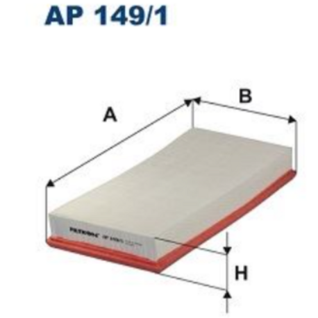 FİLTRON AP 149/1 HAVA FİLTRESİ 