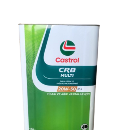 Castrol 20W50 Cf-4 Ticari ve Ağır Vasıtalar Için Motor Yağı 16 Litre