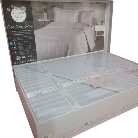 COTTON SHINE ÇİFT KİŞİLİK SATEN NEVRESİM TAKIMI
