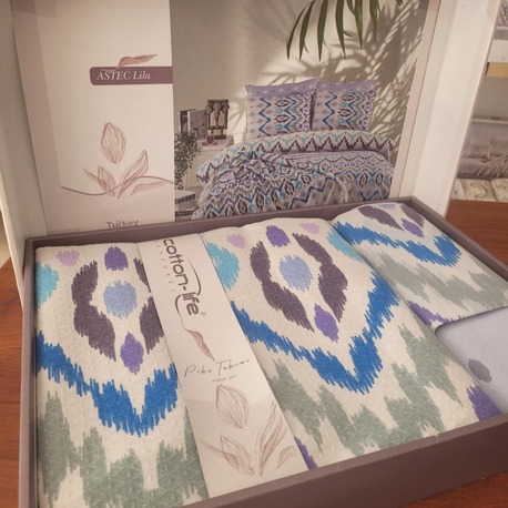 Tek kişilik pamuklu pike takımı 